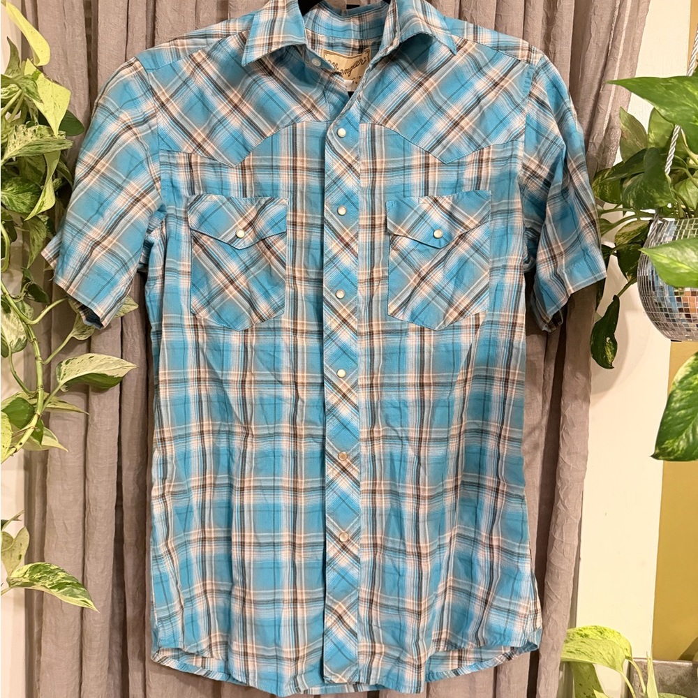 Wrangler western shirt men’s size medium excellent condition